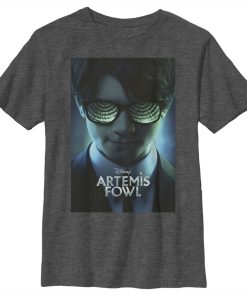 Boy’s Disney Artemis Fowl Sunglasses Portrait T-Shirt