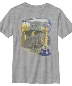 Boy’s Dumbo At the Circus With Timothy Q. Mouse T-Shirt