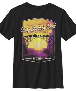 Boy’s Dumbo Casey Junior’s Back Florida Postcard T-Shirt
