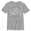 Boy’s Dumbo Follow Your Dreams Rainbow T-Shirt