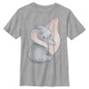 Boy’s Dumbo Looking Back Portrait Pose T-Shirt