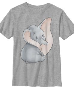 Boy’s Dumbo Looking Back Portrait Pose T-Shirt