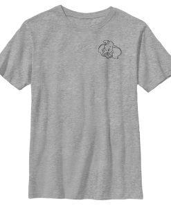 Boy’s Dumbo Pocket Outline T-Shirt