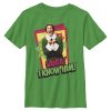 Boy’s Elf Santa I Know Him Quote T-Shirt