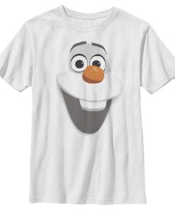 Boy’s Frozen Olaf Face T-Shirt