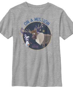 Boy’s Frozen Olaf Sven Mission T-Shirt