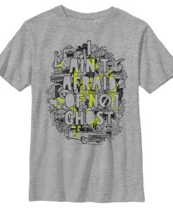 Boy’s Ghostbusters I Ain’t Afraid of No Ghost Monsters T-Shirt