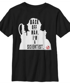 Boy’s Ghostbusters Venkman Back Off I’m A Scientist T-Shirt