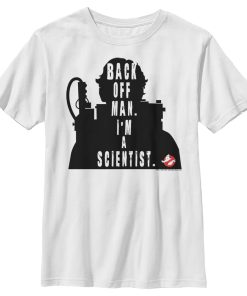 Boy’s Ghostbusters Venkman Black Silhouette T-Shirt