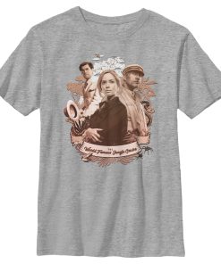 Boy’s Jungle Cruise Retro Cast Photo T-Shirt