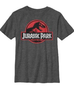 Boy’s Jurassic Park Circle Logo T-Shirt