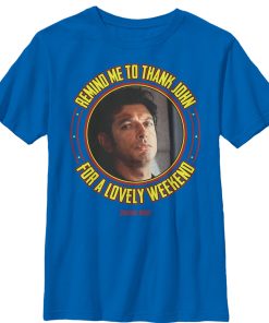 Boy’s Jurassic Park Dr. Malcolm Lovely Weekend T-Shirt