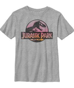 Boy’s Jurassic Park Logo Sunset T-Shirt