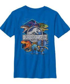 Boy’s Jurassic World Dino DNA Sequence T-Shirt