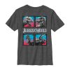 Boy’s Jurassic World Dinosaur Cracked Boxes T-Shirt