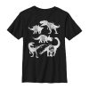 Boy’s Jurassic World Fallen Kingdom Cracked Dinosaurs T-Shirt
