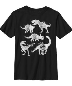 Boy’s Jurassic World Fallen Kingdom Cracked Dinosaurs T-Shirt