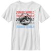 Boy’s Jurassic World Fallen Kingdom Logo Text T-Shirt