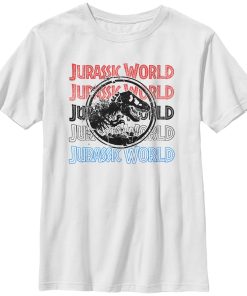 Boy’s Jurassic World Fallen Kingdom Logo Text T-Shirt