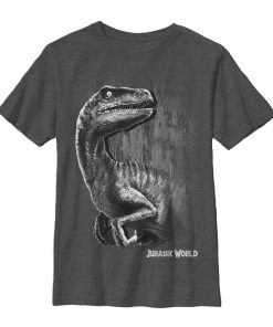Boy’s Jurassic World Sly Velociraptor T-Shirt