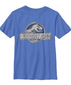 Boy’s Jurassic World T. Rex Logo T-Shirt