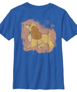 Boy’s Lady and the Tramp Lady The Cocker Spaniel Strutting T-Shirt