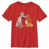 Boy’s Lady and the Tramp Puppy Love T-Shirt