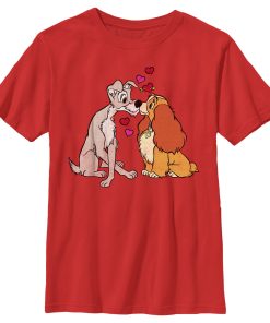 Boy’s Lady and the Tramp Puppy Love T-Shirt