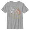Boy’s Lady and the Tramp Spaghetti Kiss Title Scene T-Shirt