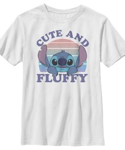 Boy’s Lilo & Stitch Cute and Fluffy T-Shirt