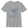 Boy’s Lilo & Stitch Experiment 626 Halftone Smile T-Shirt
