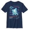 Boy’s Lilo & Stitch Experiment 626 Schematics T-Shirt