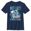 Boy’s Lilo & Stitch Not Lazy, Saving Energy T-Shirt