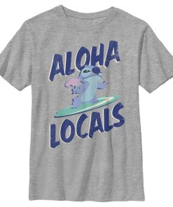 Boy’s Lilo & Stitch Surfing Aloha Locals T-Shirt