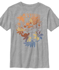 Boy’s Lilo & Stitch Tropical Ukulele T-Shirt