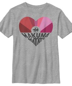 Boy’s Lion King Simba Hakuna Matata Heart T-Shirt