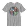 Boy’s Marvel Avengers Circle T-Shirt