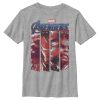 Boy’s Marvel Avengers Endgame Hero Panels T-Shirt