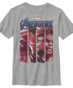 Boy’s Marvel Avengers Endgame Hero Panels T-Shirt