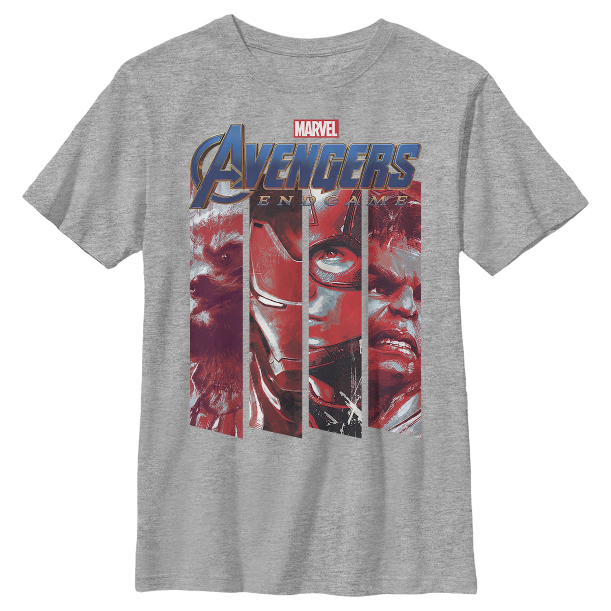 Boy's Marvel Avengers Endgame Hero Panels T-Shirt Boy's Marvel Avengers Endgame Hero Panels T-Shirt