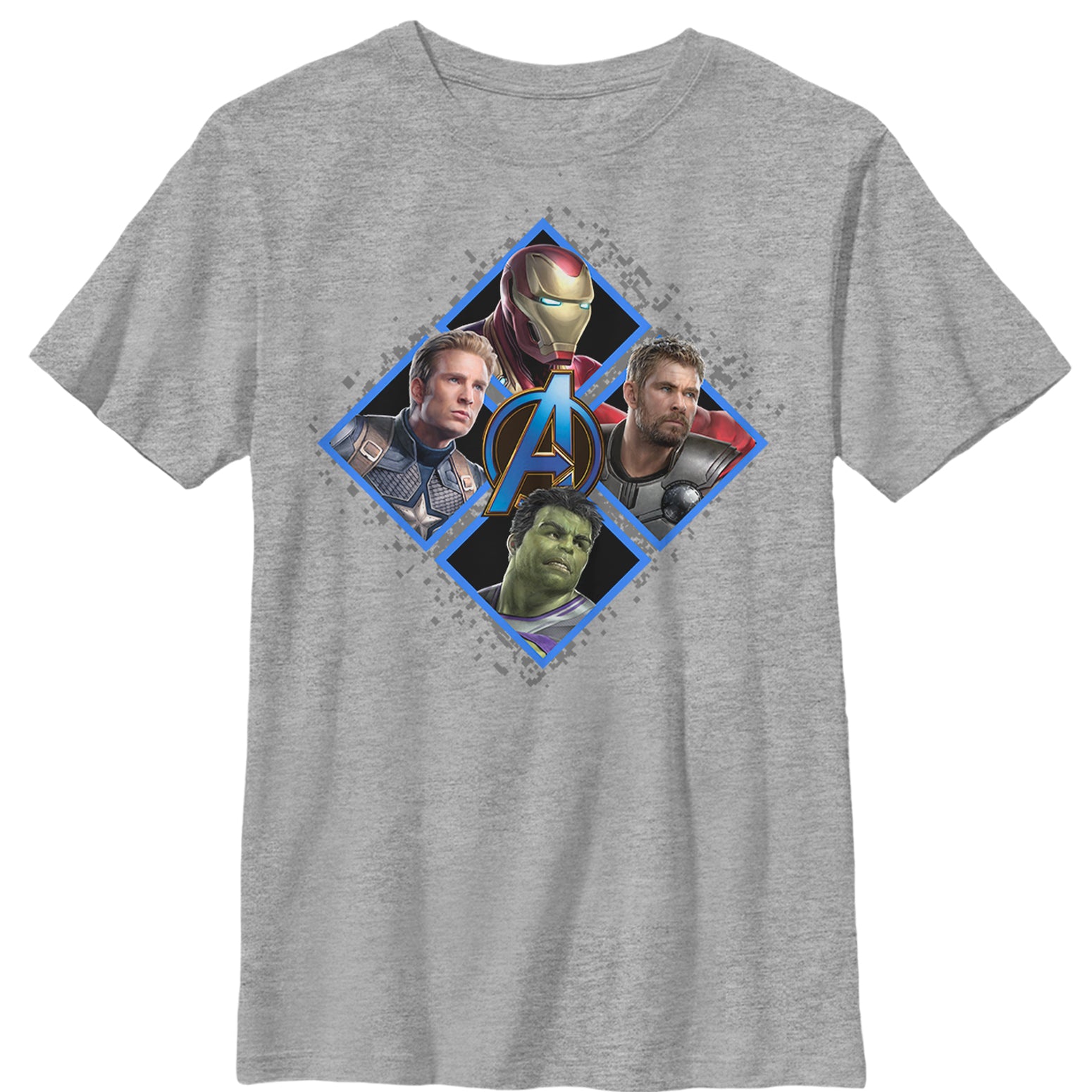 Boy's Marvel Avengers Endgame Hero Square T-Shirt Boy's Marvel Avengers Endgame Hero Square T-Shirt