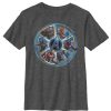 Boy’s Marvel Avengers Endgame Hero Wheel T-Shirt