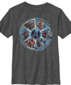 Boy’s Marvel Avengers Endgame Hero Wheel T-Shirt
