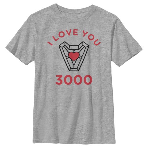 Boy’s Marvel Avengers Endgame I Love You 3000 T-Shirt