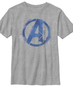 Boy’s Marvel Avengers Endgame Smudged Logo T-Shirt