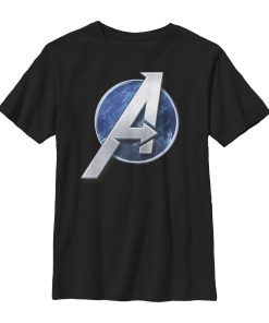 Boy’s Marvel Avengers Game Classic Logo T-Shirt