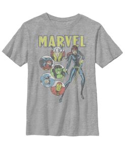 Boy’s Marvel Avengers Vintage Portraits T-Shirt