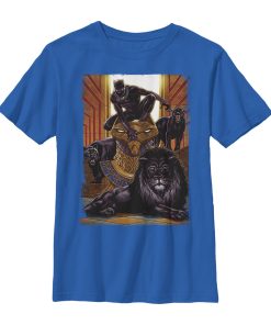 Boy’s Marvel Black Panther Jungle Cats T-Shirt