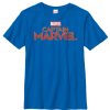 Boy’s Marvel Captain Marvel Classic Logo T-Shirt