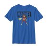 Boy’s Marvel Cartoon Spider-Woman Pose T-Shirt